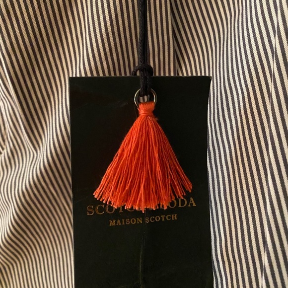 🆕 Scotch & Soda Stretch Pinstripe Chino - Picture 4 of 12